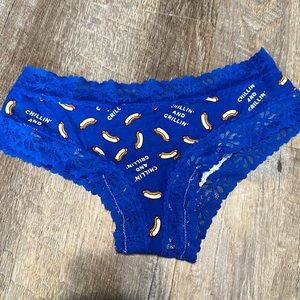 Victoria's Secret Extra Low Rise Cheekster “Chillin and Grillin”